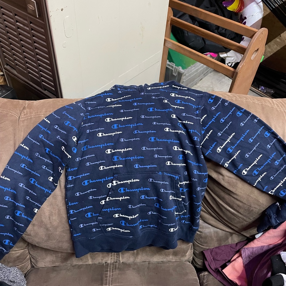 Blue Champion Hoodie